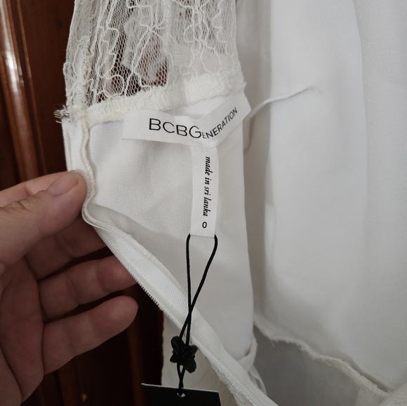 New BCBGeneration white lace dress - Picture 6 of 6